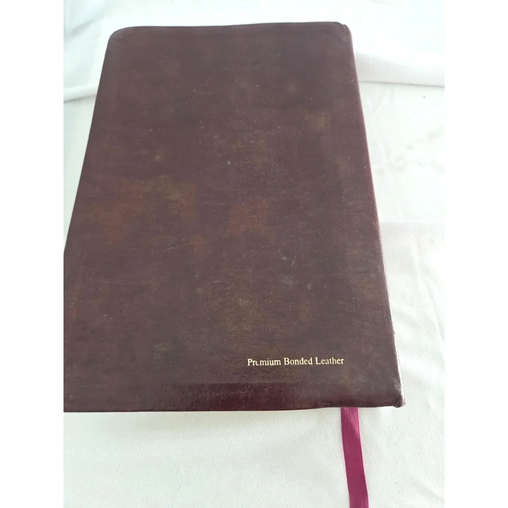 NET Bible 1st Edition Bonded Leather Translators Notes Study Bible